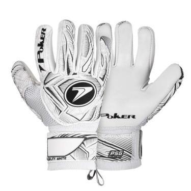 Imagem de Luva de Goleiro Profissional Poker Corte Negativo Duality, Br, Cz, Pr,