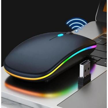 Imagem de Mouse Gamer Bluetooth Sem Fio Recarregável, Compatível com Celular