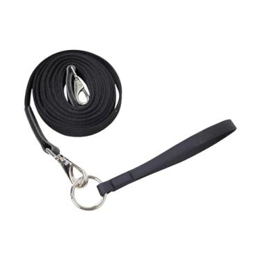 Imagem de Baoblaze Linha de guia de corda para cavalo 4,5 m, suprimentos equestres para serviços pesados, equipamento de treinamento de cavalos, rédeas para desempenho