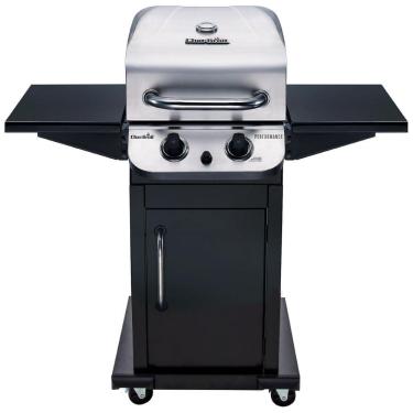 Imagem de Churrasqueira a Gás com 2 Queimadores e Rodas Aço Inoxidável, CHAR BROIL 463673519P1, Preto