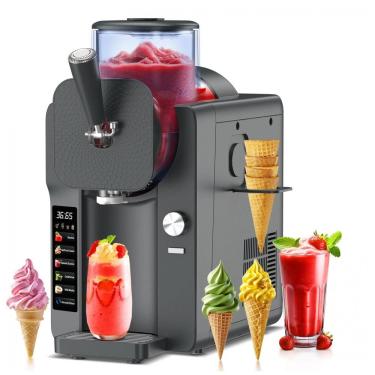 Imagem de Máquina de Raspadinha, Máquina de Frozen para Casa, Máquina de Margarita com 2,6 Litros e 70 oz com 6 Programas Pré-Definidos para Sorvete