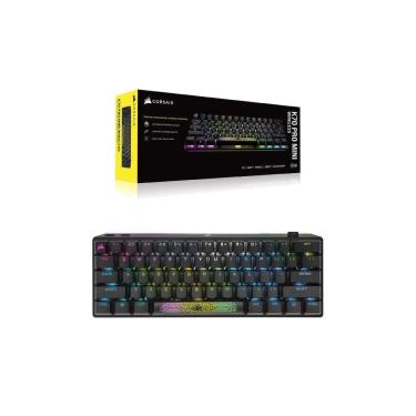 Imagem de Teclado Corsair Gaming K70 Pro Mini RGB Preto (Sem Fio