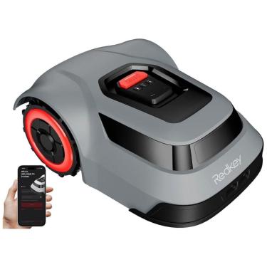 Imagem de Cortador de Grama Robótico MGC500 Redkey com Fios de Limite de 119,78 metros para 0,048 hectare, Inclinação de 45 graus