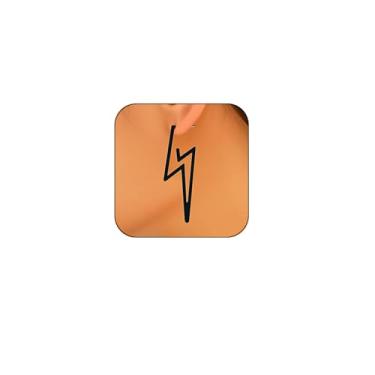 Imagem de Brincos Lightning Bolt para mulheres, ouro, declaração, flash, trovão, relâmpago, pingente, brincos punk anos 80, acessórios de bijuteria, Medium, Metal, Sem pedra preciosa