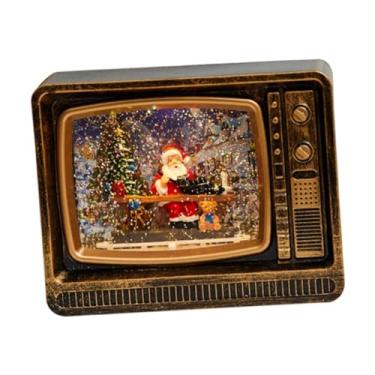 Imagem de Sclmgo Caixa de Música de Papai Noel de Natal, Decoração de Presente de Aniversário para Lojas de Festas de Festivais