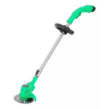 Imagem de Aparador Cortador Elétrico Máquina Cortar Grama Capinadeira Roçadeira Trapp Master AT 1800W Nylon Jardim (110, Volts)