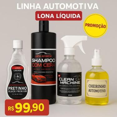 Imagem de Kit limpeza automotiva Lona Liquida