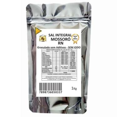 Imagem de Sal Granulado Sem Aditivos Sem Iodo E Sem Antiumectante 1 Kg - RF