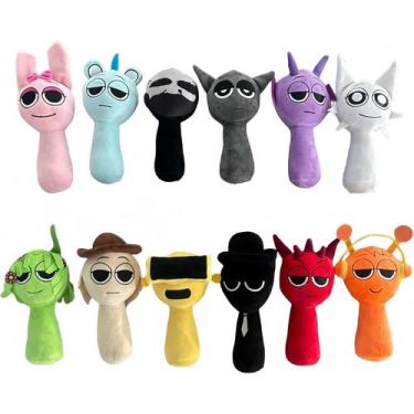 Imagem de Jogo de pelúcia Super JAKES Sprunki para crianças adultas (12 unidades