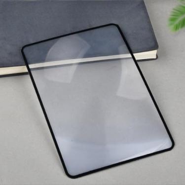 Imagem de Lupa de leitura de página inteira, tamanho jumbo, lente horizontal ampla, ideal para leitura de impressões pequenas e baixa visão