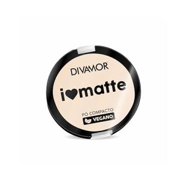 Imagem de Divamor, Pó Facial Compacto Micronizado e Aveludado Matte Divamor (Bege Claro)