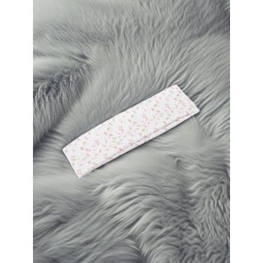 Imagem de Bandanas elásticas antiderrapantes para mulheres, faixas de cabelo esportivas estilosas, faixas de cabelo de tecido macio para exercício, rosa