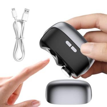 Imagem de Cortador De Unhas Elétrico | Ferramentas De Manicure Recarregáveis | Aparador De Unhas Elétrico Automático | Para Cuidado E Polimento De Mãos E Pés Para Bebé Crianças Idosos Homens Mulheres