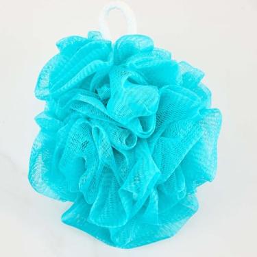 Imagem de Esponjas de banho 50 g bolas de malha azuis