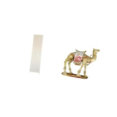 Imagem de Fenteer Abajur de Pé para Sala de Estar com Estátua de Animal de Resina em Forma de para Prateleira de Entrada E Decoração de Casa