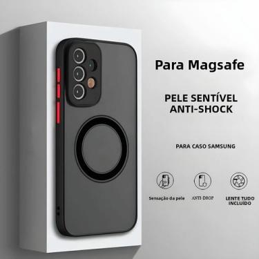 Imagem de Capa De Carregamento Sem Fio Luxuosa Para Samsung Galaxy S20 S21 S22 S