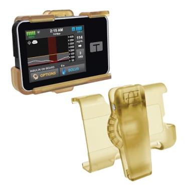 Imagem de Artisan Power Capa tipo coldre para Tandem t: Slim, t: Slim X2 e t: Slim G4 Insulin Pump – Clipe de cinto giratório de 360° seguro, plástico de grau de saúde, enrolamento de tubos, coldre durável para
