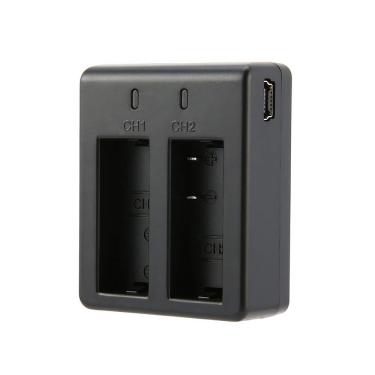 Imagem de Carregador Duplo para Eken H8/H8R/H9/H9R e SJCam 4 e 5