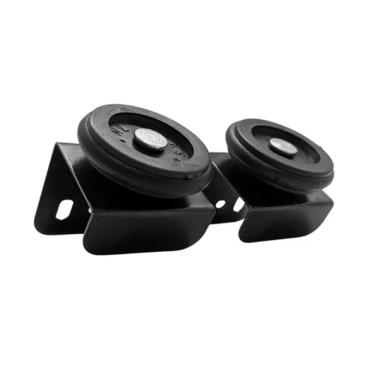 Imagem de 02 Roldana Rolamento Guia Superior para Porta e Janela de Correr de Aço 37mm