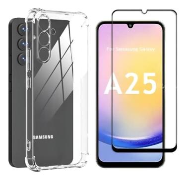 Imagem de Kit Capa Anti Impacto Capinha + Pelicula 3d Para Samsung Galaxy Todos Modelos (Galaxy A25)