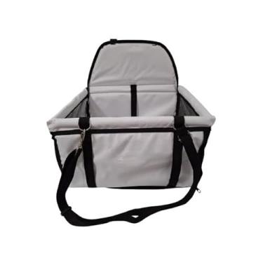 Imagem de Cadeirinha Para Pet No Carro Até 10kg, Assento De SegurançA Para CãEs E Gatos Pequenos(Branco)