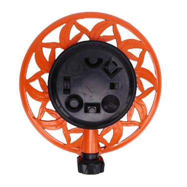 Imagem de Pssopp Arretador de Padrão de Torre Automático 8 Padrão de água Estacionária de água, Pitada de Metal 8 Sprinkler Com Base de Metal para Irrigação de água de Jardim (Estilo dos EUA)