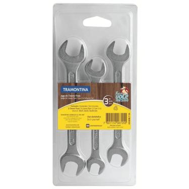 Imagem de Jogo De Chaves Fixas Tramontina 3 Peças Tramontina