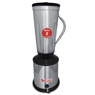 Imagem de Liquidificador industrial em inox 2 litros 500w 220v alta rotacao Vitalex