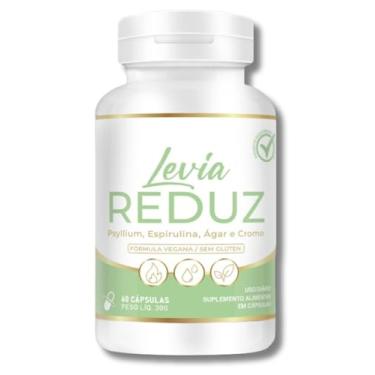 Imagem de Levia Reduz 1 Potes (60 Cápsulas) – Suplemento Alimentar com Psyllium, Espirulina, Ágar-Ágar e Cromo