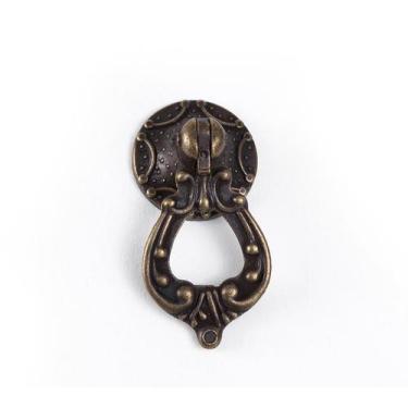 Imagem de Puxador Colonial Alça Moveis Antigo Gaveta Cristaleira 8 Un - Telis Fe