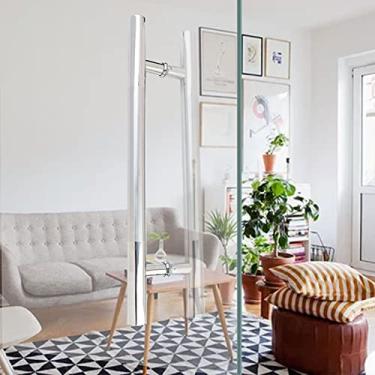 Imagem de STXYANGV Suportes sólidos para serviço pesado de grau comercial 304 puxador de porta de aço inoxidável/puxador de porta de celeiro/puxador de porta de vidro de chuveiro puxador de porta (tamanho: 1200