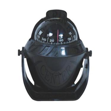 Imagem de Bússola Preta Em Abs Com Iluminação - Porto Náutico