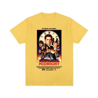 Imagem de Camiseta Feminina The Office - Nível de Ameaça Meia-Noite - Michael Sc