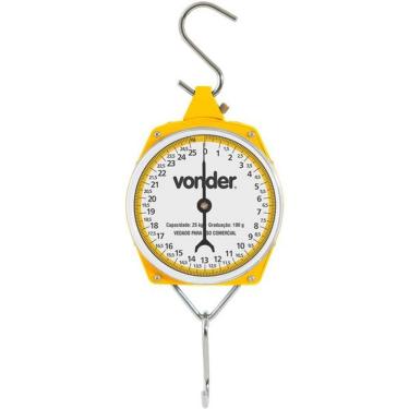 Imagem de Balança Suspensa Tipo Relógio 25kg - Vonder