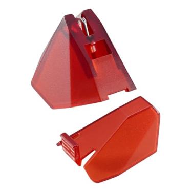 Imagem de Caneta Stylus vermelha de 2 m adequada para cartuchos, ponta de diamante elíptico nude 2 m cartuchos vermelhos