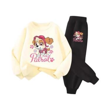 Imagem de Conjunto De Moletom Com Capuz E Calças Para Meninas PAW Patrol, Casual