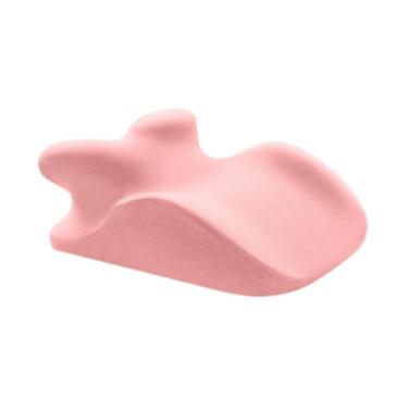Imagem de Fenteer Travesseiro de bruços, travesseiro de pescoço para assistir filmes, dormir e relaxar, Rosa