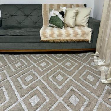 Imagem de Tapete Para Sala Ankara 140x200 Monte Carlo Tabaco