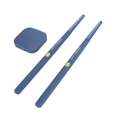 Imagem de Jectse Conjunto de Tambor de Ar Elétrico, Kit de Tambor Virtual Portátil Com Detecção de Movimento 3D Com Baquetas RGB 8 Sons, para Adultos e Crianças