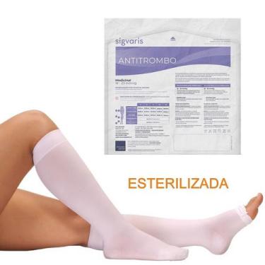 Imagem de Meia de Compressão 3/4 Sigvaris Antitrombo 18-23 mmHg, P