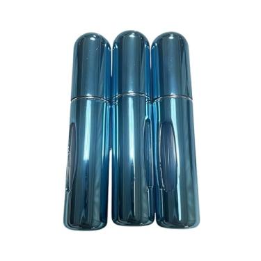 Imagem de Kit 12 Ou 6 Ou 3 Frasco De Perfume Recarregável 5ml(azul,6 unidade)