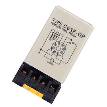 Imagem de Generic C61F-GP AC220V 50/60HZ Controlador de Interruptor de Nível Flutuante Líquido de Aparência Com Indicador LED para Abastecimento de água e Drenagem, Forte Anti-interferência