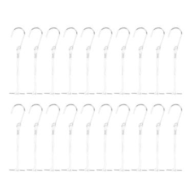 Imagem de Estink 20 Peças Ganchos de Padrão, Aço Galvanizado Suspensão Costura Fabricação Suporte de Metal Com Cabo Ergonômico para Confecção de Padrões e Produção de Roupas