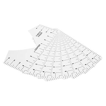 Imagem de Zhjvihx Régua Guia de Camisetas, Ferramenta de Alinhamento Portátil, Prática, Resistente Ao Desgaste, para Casas, Escritórios, Lojas de Arte, Alfaiates (#11)