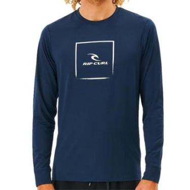 Imagem de Camiseta Surf Rip Curl Manga Longa Corp Icon L/S UV SM23-Masculino