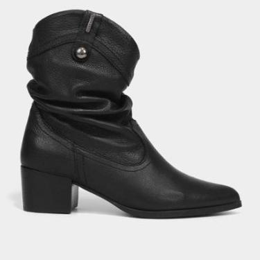Imagem de Bota Slouch Couro Bottero Bico Fino Feminina-Feminino
