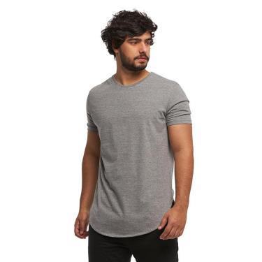 Imagem de Camiseta Camisa Blusa Longline Oversized MC-Masculino