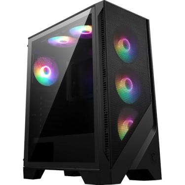 Imagem de Gabinete Gamer MSI MAG Forge 120A Airflow - Mid Tower, 4x Fan RGB, USB 3.2x2, Vidro