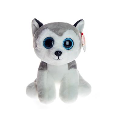 Imagem de Boneca de brinquedo de pelúcia Eskimos Dog de 20 cm para presente infantil