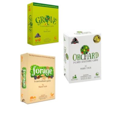 Imagem de The Harvesting Trilogy - Orchard, Grove, Forage (The Full Set of Award Winning 9 Card Solitaire harvesting Games)(14+)